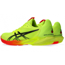 TÊNIS ASICS SOLUTION SPEED FF 3 CLAY PARIS - SAFETY YELLOW/BLACK